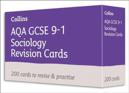 AQA GCSE 9-1 Sociology Revision Cards by Collins GCSE