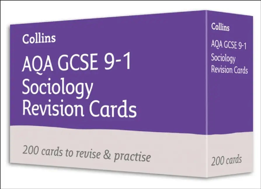 AQA GCSE 9-1 Sociology Revision Cards by Collins GCSE