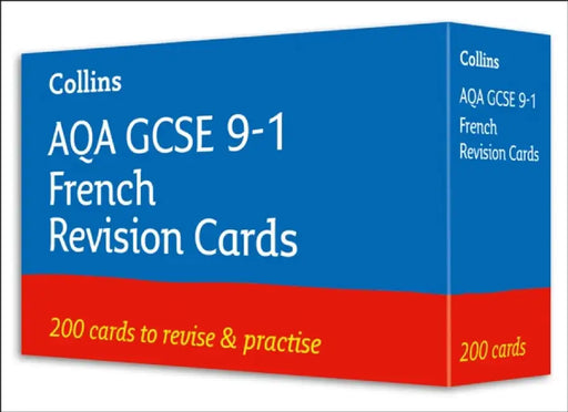 AQA GCSE 9-1 French Vocabulary Revision Cards by Collins GCSE