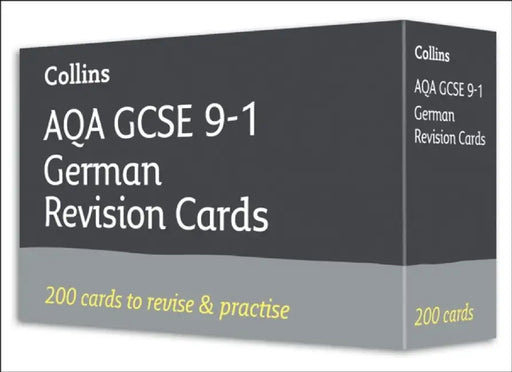 AQA GCSE 9-1 German Vocabulary Revision Cards by Collins GCSE