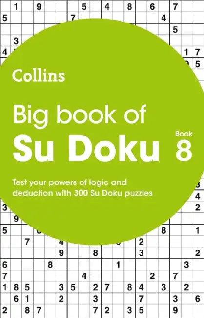 Big Book of Su Doku 8 by Collins Puzzles