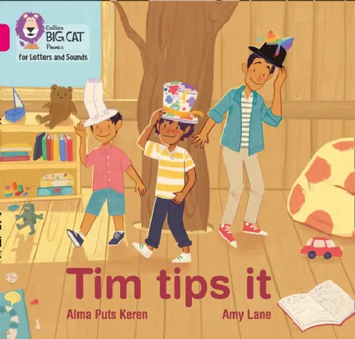 Tim Tips It: Band 01a/Pink a by Alma Keren, Amy Lane, Collins Big Cat