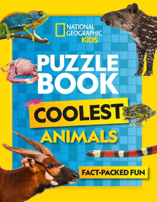 Puzzle Book Coolest Animals by National Geographic Kids