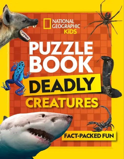 Puzzle Book Deadly Creatures by National Geographic Kids