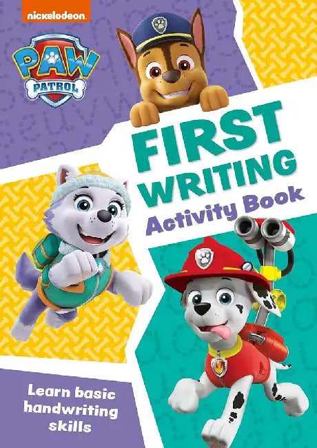 PAW Patrol First Writing Activity Book by Collins Preschool