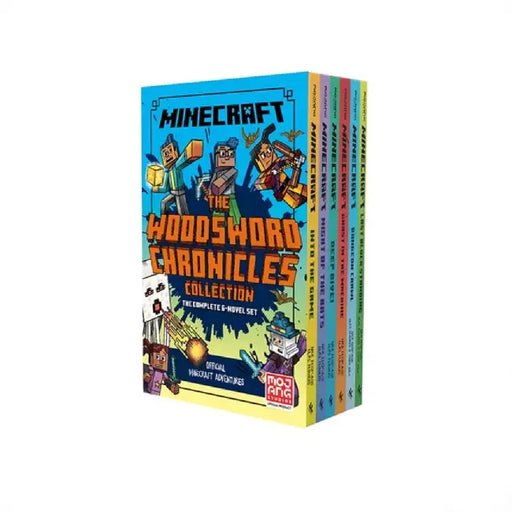 Minecraft Woodsword Chronicles 6 Book Slipcase by Mojang AB