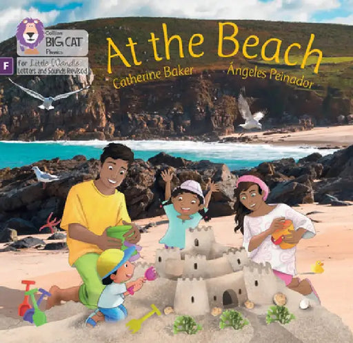 Big Cat Phonics for Little Wandle Letters and Sounds Revised - At the Beach: Phase 1 by Catherine Baker