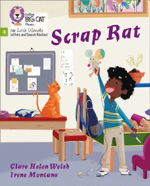 Big Cat Phonics for Little Wandle Letters and Sounds Revised - Scrap Rat: Phase 4 by Clare Helen Welsh
