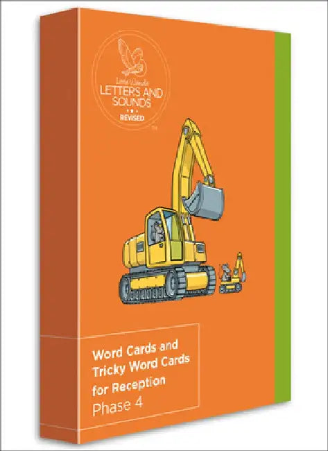 Big Cat Phonics for Little Wandle Letters and Sounds Revised - Word Cards and Tricky Word Cards for Reception: Phase 4 by Wandle Learning Trust and Little Sutton