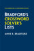 Bradford's Crossword Solver's Lists by Anne R. Bradford