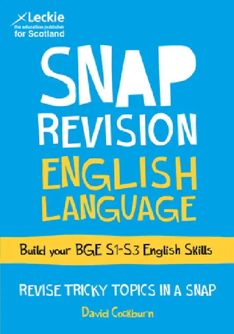 Bge English Language: Revision Guide for S1 to S3 English by Collins Gcse