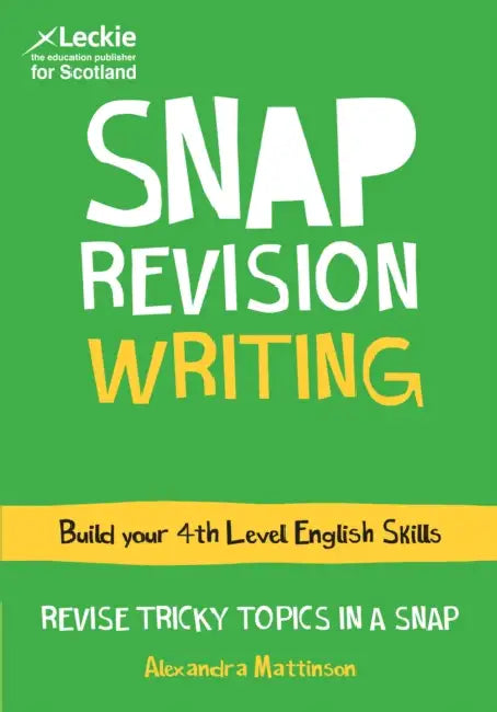 4th Level Writing and Folio: Revision Guide for 4th Level English by Alex Mattinson