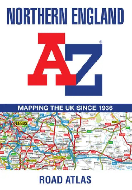 Northern England Regional A-Z Road Atlas by A-Z Maps