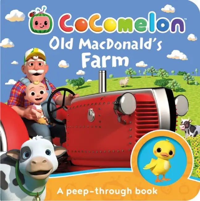 Cocomelon: Old MacDonald’s Farm: A peep-through book by Cocomelon