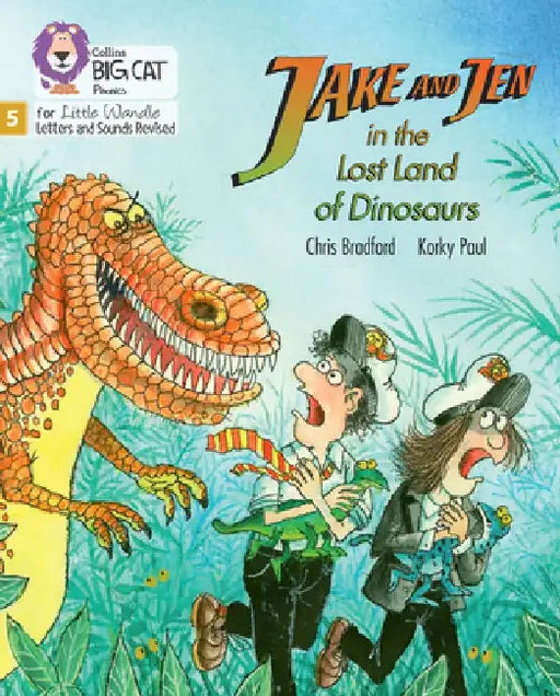 Jake and Jen in the Lost Land of Dinosaurs by Chris Bradford