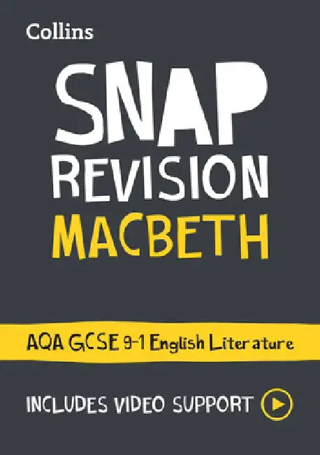 Macbeth: Aqa GCSE 9-1 English Literature Text Guide: Ideal for Home Learning, 2022 and 2023 Exams by Collins Gcse