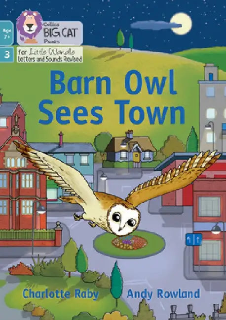 Barn Owl Sees Town by Charlotte Raby