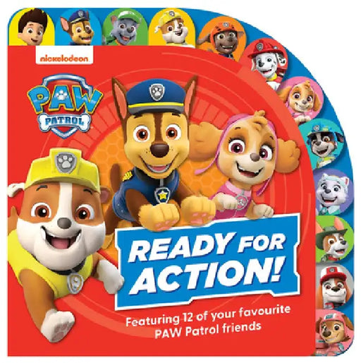 PAW Patrol Ready for Action! Tabbed Board Book by Paw Patrol