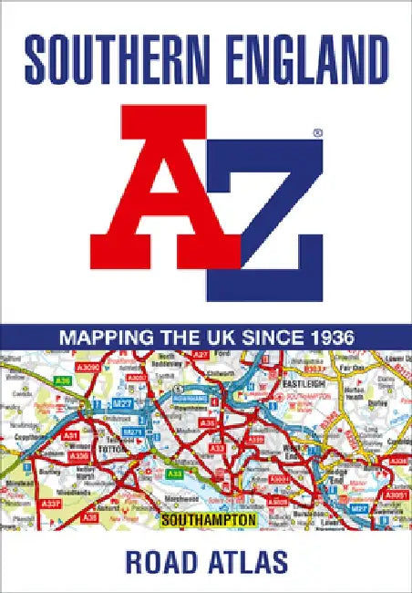 Southern England Regional A-Z Road Atlas by A-Z Maps