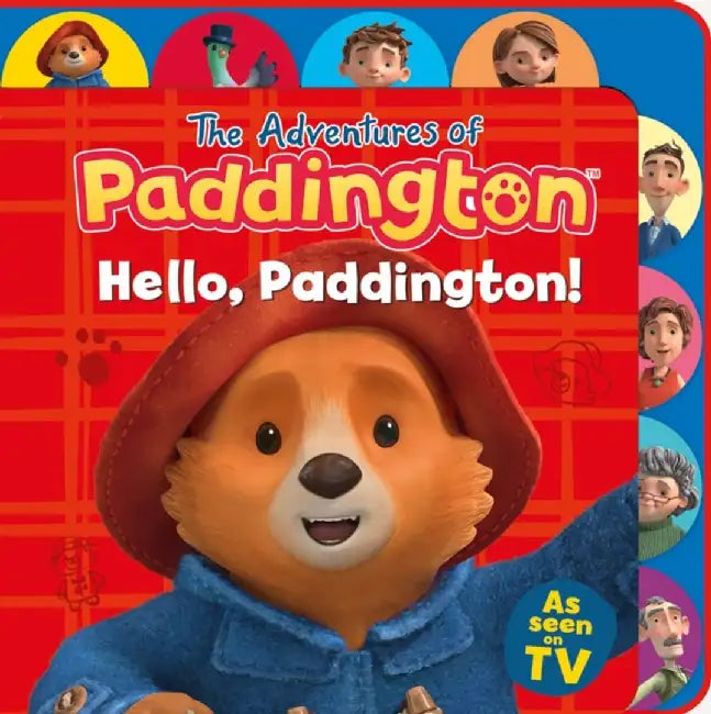 Hello, Paddington! (Tabbed Board) by HarperCollins Children’s Books