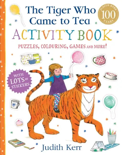 The Tiger Who Came to Tea Activity Book by Judith Kerr