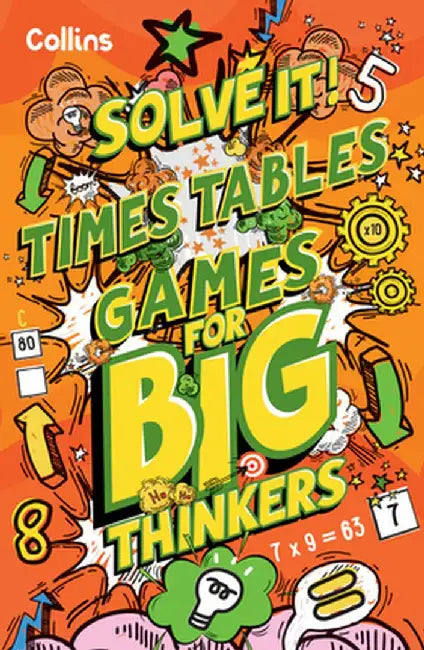 Times Table Games for Big Thinkers by Collins