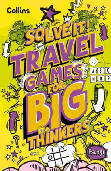 Travel Games for Big Thinkers by Collins