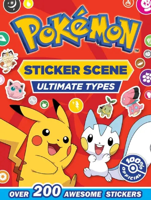 POKEMON ULTIMATE TYPES STICKER SCENE by Pokemon