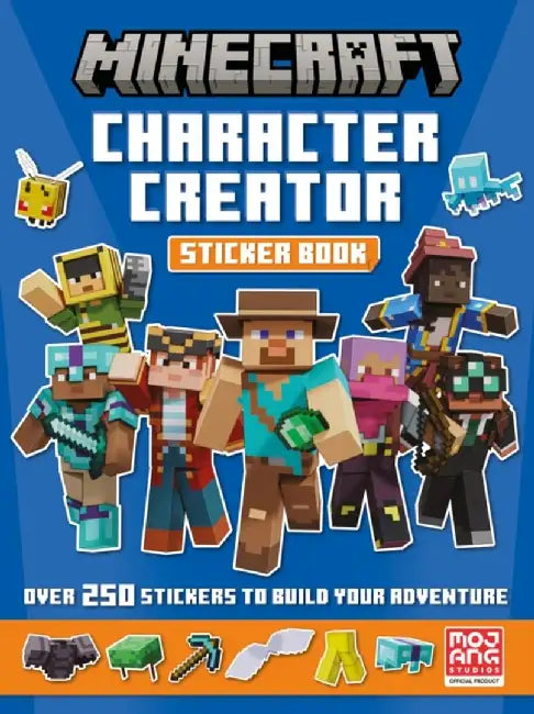 Minecraft Character Creator Sticker Book by Mojang AB