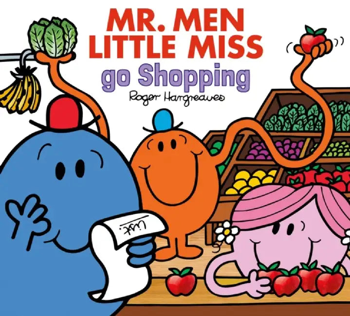 Mr. Men Little Miss Go Shopping by Adam Hargreaves