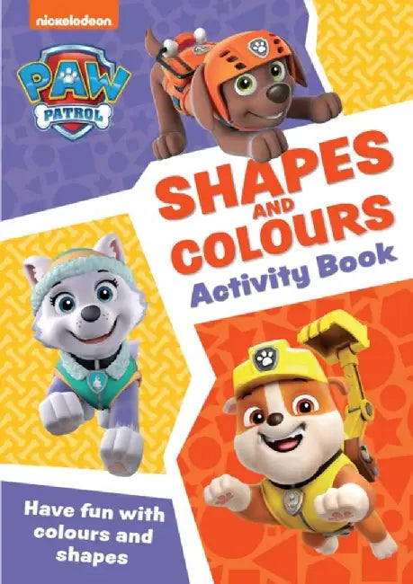 PAW Patrol Shapes and Colours Activity Book by Collins Preschool