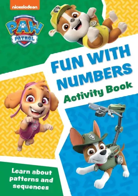 PAW Patrol Fun with Numbers Activity Book by Collins Preschool