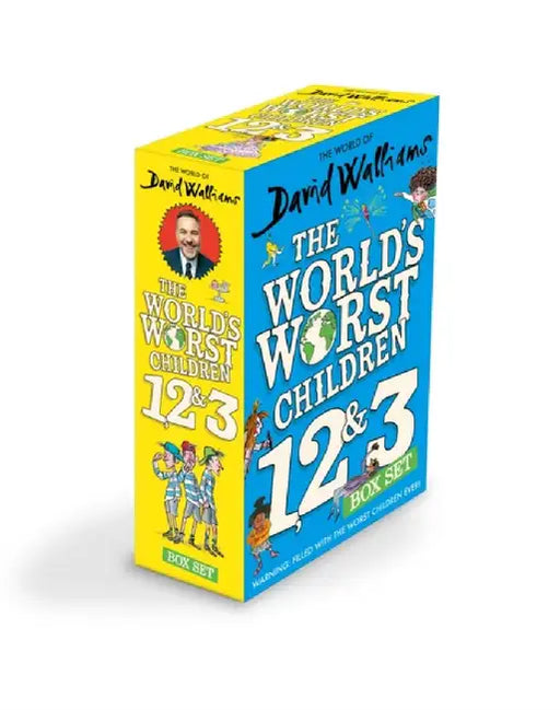 The World of David Walliams: The World’s Worst Children 1, 2 & 3 Box Set by David Walliams