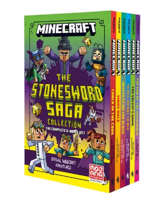 Minecraft Complete 6 Book Stonesword Saga by Mojang AB