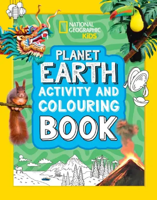 Planet Earth Activity and Colouring Book by National Geographic Kids