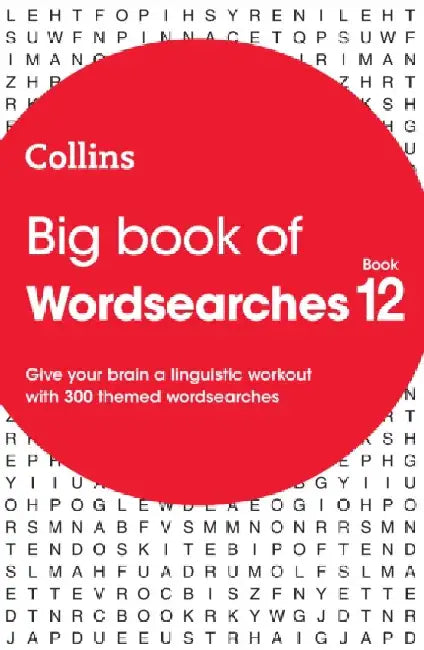 Big Book of Wordsearches 12 by Collins Puzzles