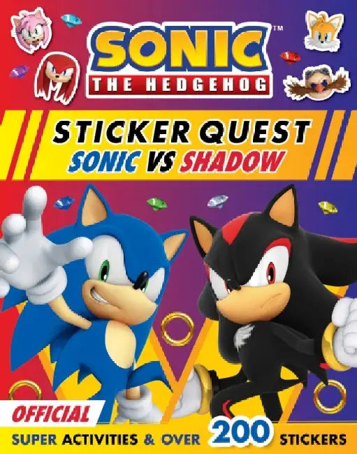 Sonic the Hedgehog Sticker Quest: Sonic vs Shadow by Sonic The Hedgehog