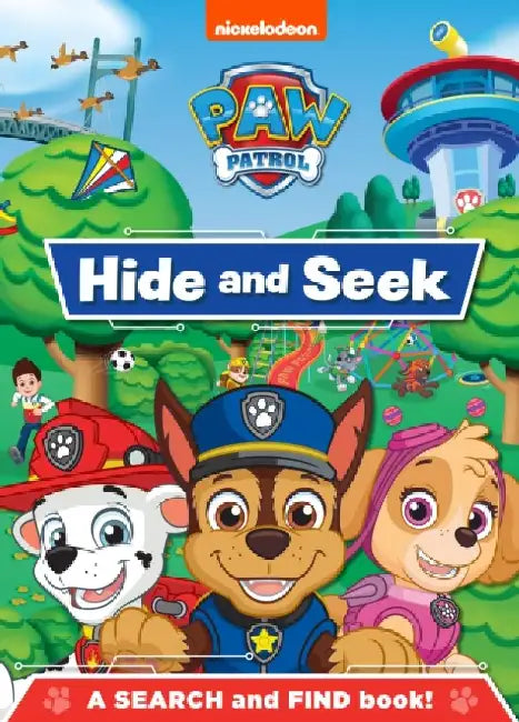 PAW Patrol Hide and Seek: A Search and Find Book by Paw Patrol