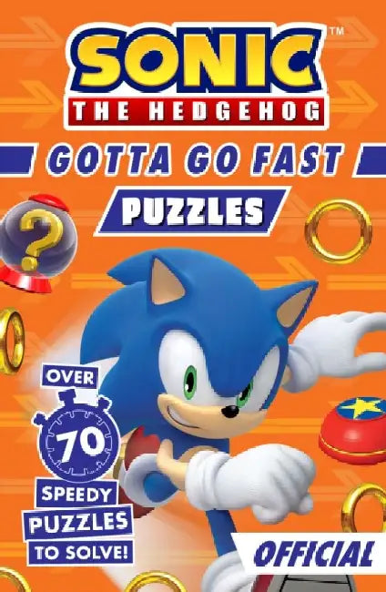 Sonic the Hedgehog Gotta Go Fast Puzzle Book by Sonic The Hedgehog
