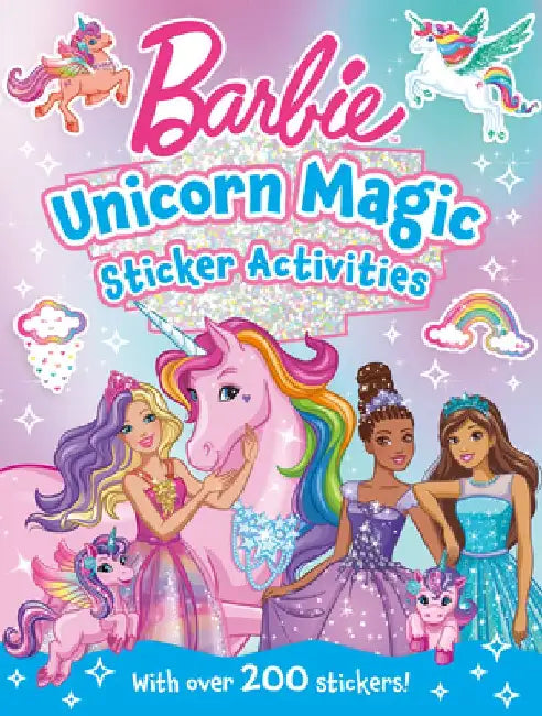 Barbie Unicorn Magic Sticker Activity Book by Barbie