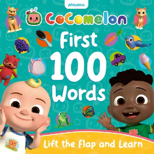 CoComelon First 100 Words Lift-the-Flap Book by Cocomelon