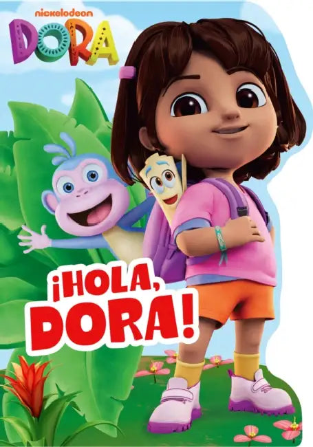 DORA: Hola, Dora! Shaped Board Book by DORA