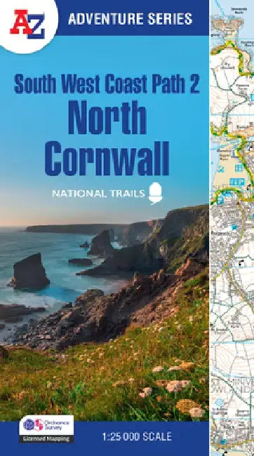 South West Coast Path 2 – North Cornwall by A-Z Maps
