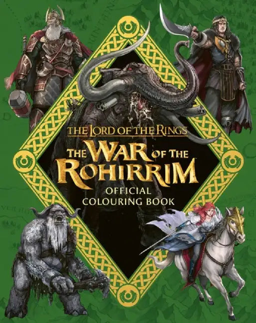 The Lord of the Rings: The War of the Rohirrim Official Colouring Book by Warner Bros.