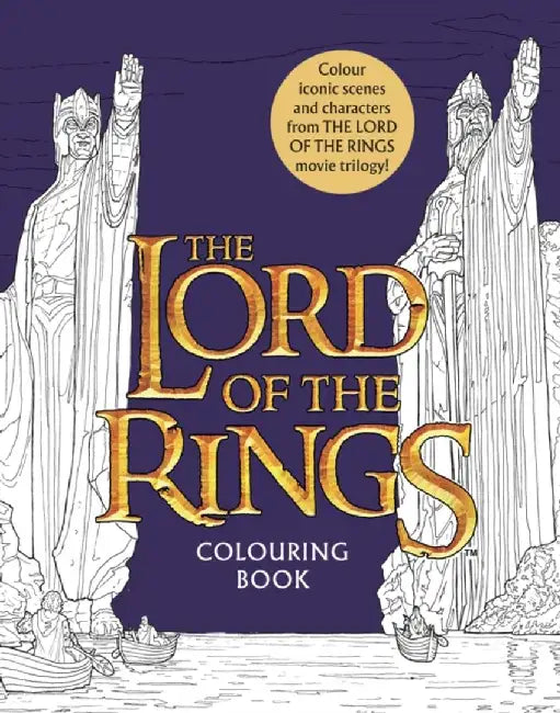 The Lord of the Rings Movie Trilogy Colouring Book by Warner Brothers