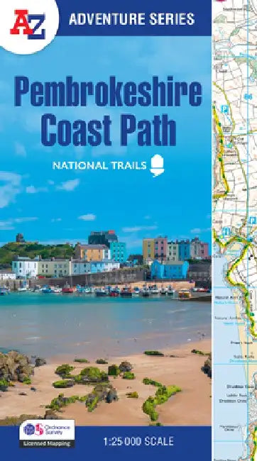 Pembrokeshire Coast Path by A-Z Maps