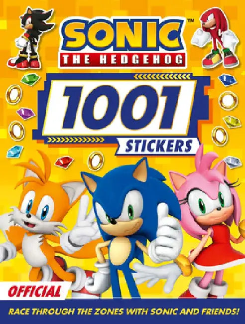Sonic the Hedgehog 1001 Stickers by Sonic The Hedgehog