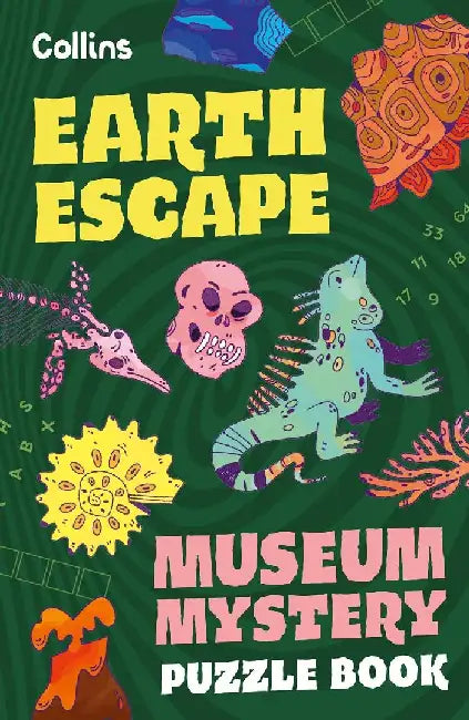 Museum Mystery Puzzle Book – Earth Escape by Tom Bolton