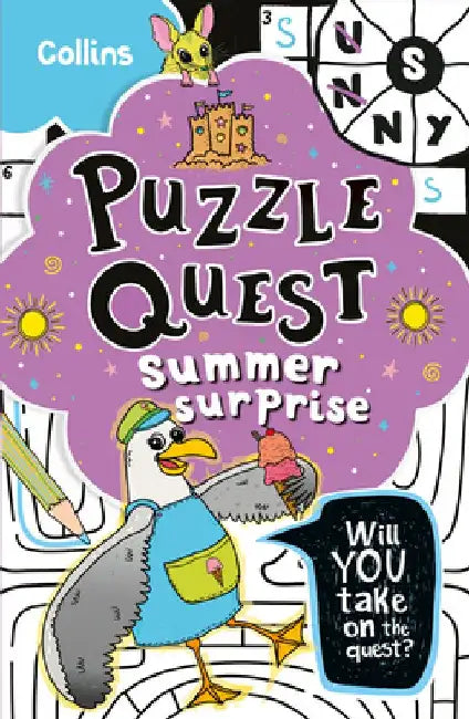 Puzzle Quest Summer Surprise: Mystery Puzzles for Kids by Kia Marie Hunt