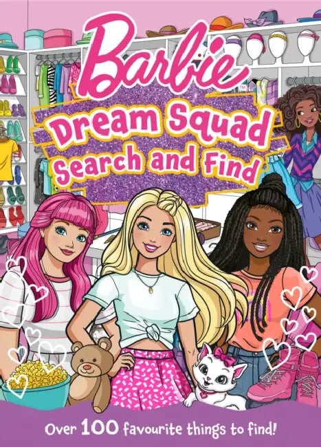 Barbie Dream Squad Search and Find by Barbie